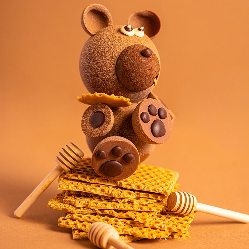 Ourson en chocolat pour Pâques à Lyon