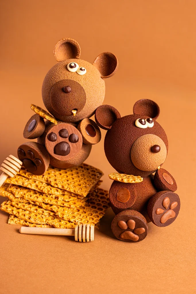 Oursons en chocolat pour Pâques à Lyon